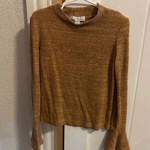 Brown Long Sleeve Sweater